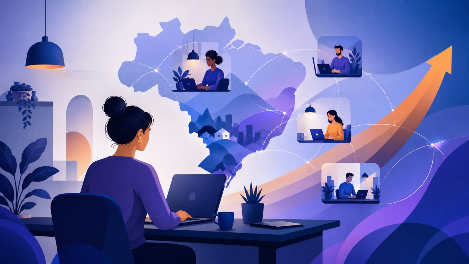 A Ascensão do Home Office no Brasil: Transformação do Trabalho na Era Digital